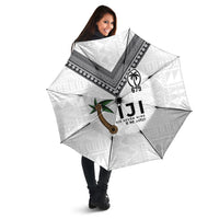 Fijian Rugby Umbrella Six Seven Nine to The World - Tapa Pattern LT03 - Polynesian Pride
