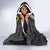 Hawaii Niihau Island Hooded Blanket Hawaiian Warrior and Kakau Symbols Abstract Tattoo LT03 - Polynesian Pride