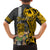 Custom Hawaii Niihau Island Kid Hawaiian Shirt Hawaiian Warrior and Kakau Symbols Abstract Tattoo LT03 - Polynesian Pride