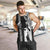 Hawaii Niihau Island Men Tank Top Hawaiian King and Kakau Symbols Abstract Shoulder Tattoo LT03 - Polynesian Pride