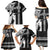 Custom Hawaii Niihau Island Family Matching Puletasi Dress and Hawaiian Shirt Hawaiian King and Kakau Symbols Abstract Shoulder Tattoo LT03 - Polynesian Pride