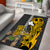 Hawaii Oahu Island Area Rug Hawaiian Warrior and Kakau Symbols Abstract Tattoo LT03 - Polynesian Pride