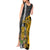 Custom Hawaii Oahu Island Tank Maxi Dress Hawaiian Warrior and Kakau Symbols Abstract Tattoo LT03 - Polynesian Pride