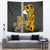 Custom Hawaii Oahu Island Tapestry Hawaiian Warrior and Kakau Symbols Abstract Tattoo LT03 - Polynesian Pride