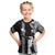 Hawaii Oahu Island Kid T Shirt Hawaiian King and Kakau Symbols Abstract Shoulder Tattoo LT03 Black - Polynesian Pride