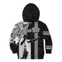 Custom Hawaii Kahoolawe Island Kid Hoodie Hawaiian King and Kakau Symbols Abstract Shoulder Tattoo LT03 - Polynesian Pride
