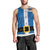 Samoa Merry Christmas Men Tank Top Santa Suit Style With Tatau Tattoo Pattern