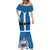 Samoa Merry Christmas Mermaid Dress Santa Suit Style With Tatau Tattoo Pattern