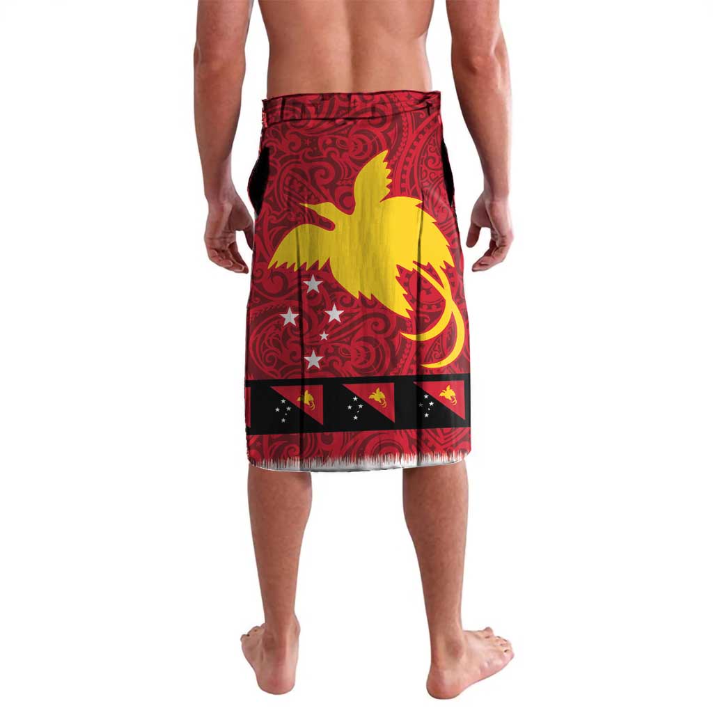Papua New Guinea Merry Christmas Lavalava Santa Suit Style With Melanesian Pattern LT03 - Polynesian Pride
