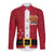 Papua New Guinea Merry Christmas Long Sleeve Button Shirt Santa Suit Style With Melanesian Pattern