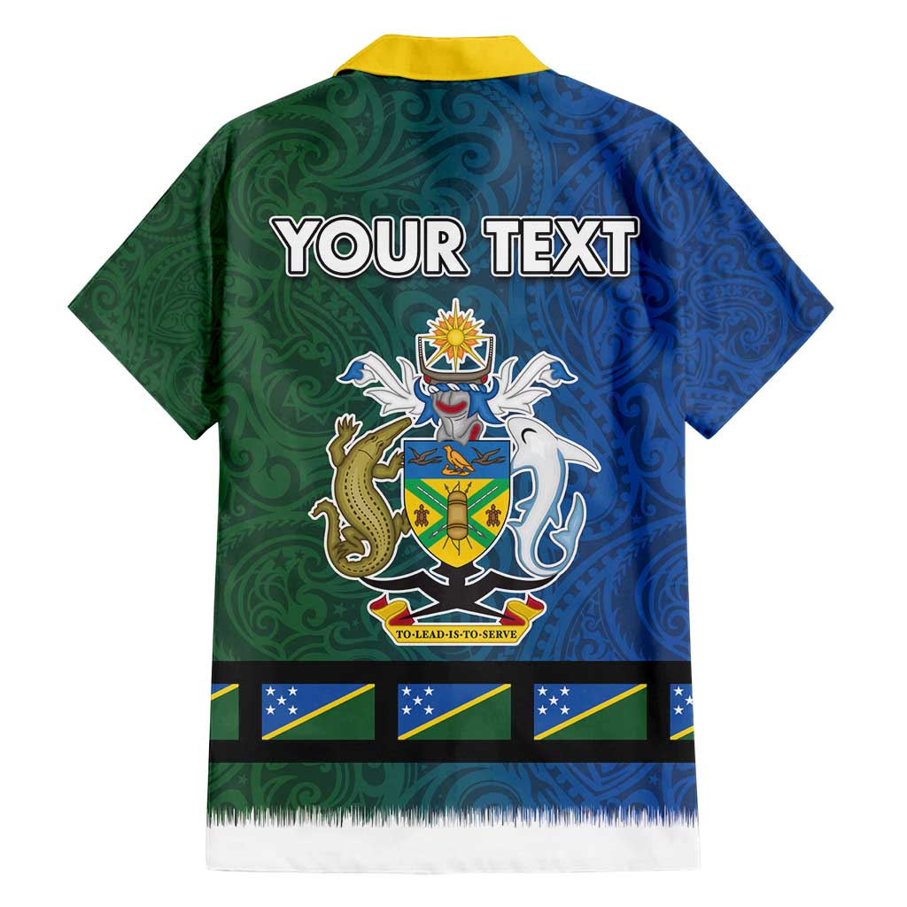 Solomon Islands Merry Christmas Family Matching Tank Maxi Dress and Hawaiian Shirt Santa Suit Style With Melanesian Pattern