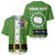 Cook Islands Merry Christmas Baseball Jersey Santa Suit Style With Polynesian Pattern