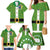 Cook Islands Merry Christmas Family Matching Mermaid Dress and Hawaiian Shirt Santa Suit Style With Polynesian Pattern