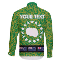 Cook Islands Merry Christmas Family Matching Off The Shoulder Long Sleeve Dress and Hawaiian Shirt Santa Suit Style With Polynesian Pattern