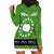 Cook Islands Merry Christmas Hoodie Dress Santa Suit Style With Polynesian Pattern