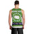 Cook Islands Merry Christmas Men Tank Top Santa Suit Style With Polynesian Pattern