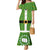 Cook Islands Merry Christmas Mermaid Dress Santa Suit Style With Polynesian Pattern