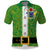 Cook Islands Merry Christmas Polo Shirt Santa Suit Style With Polynesian Pattern