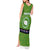 Cook Islands Merry Christmas Tank Maxi Dress Santa Suit Style With Polynesian Pattern