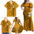 Nanakuli High and Intermediate School Family Matching Off Shoulder Maxi Dress and Hawaiian Shirt Tribal Kakau Pattern LT03 - Polynesian Pride