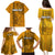 Nanakuli High and Intermediate School Family Matching Puletasi Dress and Hawaiian Shirt Tribal Kakau Pattern LT03 - Polynesian Pride