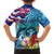 Hawaii Race For Whales Family Matching Long Sleeve Bodycon Dress and Hawaiian Shirt Flag and Polynesian Hibiscus LT03 - Polynesian Pride