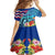 Hawaii Race For Whales Family Matching Off Shoulder Maxi Dress and Hawaiian Shirt Flag and Polynesian Hibiscus LT03 - Polynesian Pride