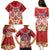 Polynesian Valentine Day Family Matching Puletasi and Hawaiian Shirt Love Couple Turtle Maori Hibiscus Red Style LT03 - Polynesian Pride