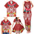 Polynesian Valentine Day Family Matching Tank Maxi Dress and Hawaiian Shirt Love Couple Turtle Maori Hibiscus Red Style LT03 - Polynesian Pride