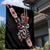 Aotearoa Toitu Te Tiriti-Honour the Treaty Garden Flag Maori Taniwha Haka with Taniko and Tukutuku