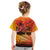 Australia and New Zealand ANZAC Day Kid T Shirt Soldiers Memories - Red Poppies with Aboriginal and Maori Art