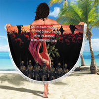 Australia ANZAC Day Beach Blanket Forever in My Thoughts LT03 - Polynesian Pride