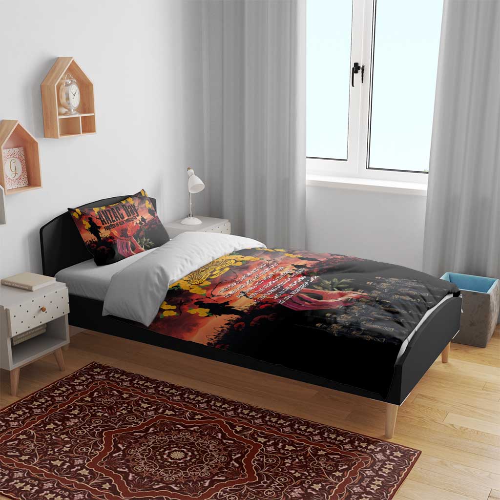 Australia ANZAC Day Bedding Set Forever in My Thoughts