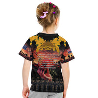 Australia ANZAC Day Kid T Shirt Forever in My Thoughts
