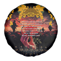 Australia ANZAC Day Spare Tire Cover Forever in My Thoughts