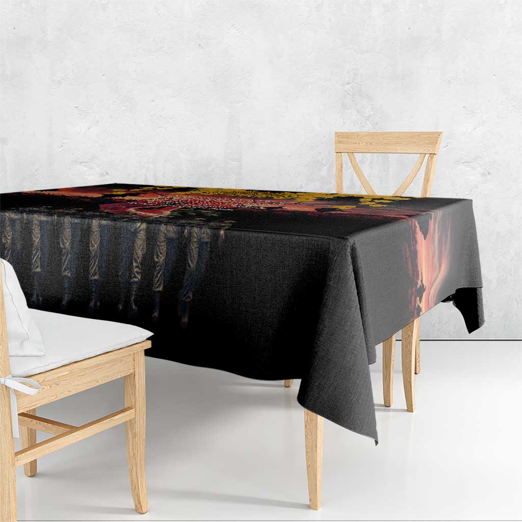 Australia ANZAC Day Tablecloth Forever in My Thoughts LT03 - Polynesian Pride