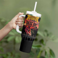 Australia ANZAC Day Tumbler With Handle Forever in My Thoughts LT03 - Polynesian Pride