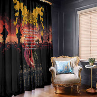 Australia ANZAC Day Window Curtain Forever in My Thoughts LT03 - Polynesian Pride