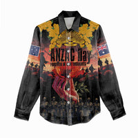 Australia ANZAC Day Women Casual Shirt Forever in My Thoughts