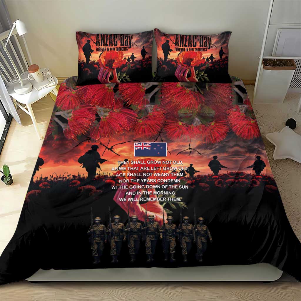 New Zealand ANZAC Day Bedding Set Forever in My Thoughts