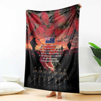 New Zealand ANZAC Day Blanket Forever in My Thoughts LT03 - Polynesian Pride