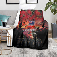 New Zealand ANZAC Day Blanket Forever in My Thoughts LT03 - Polynesian Pride