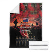 New Zealand ANZAC Day Blanket Forever in My Thoughts LT03 - Polynesian Pride