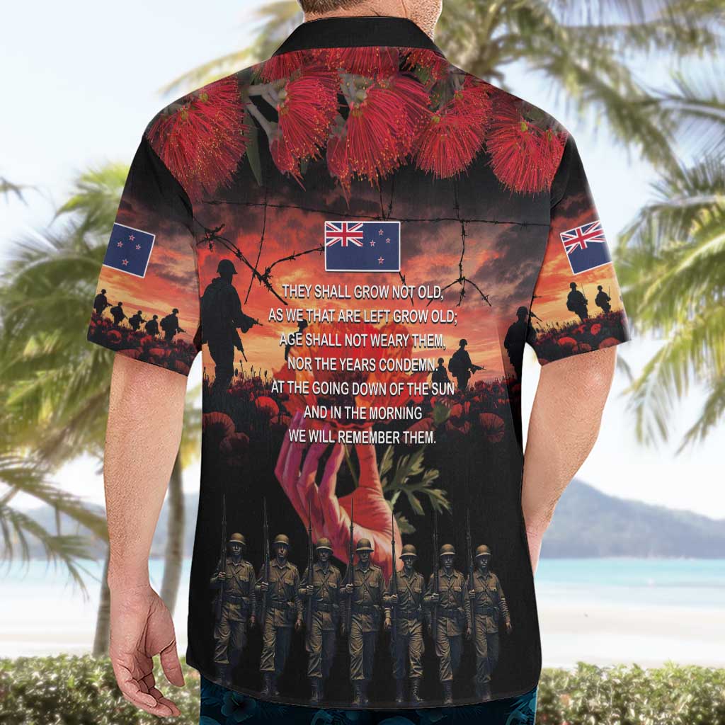 New Zealand ANZAC Day Hawaiian Shirt Forever in My Thoughts LT03 - Polynesian Pride