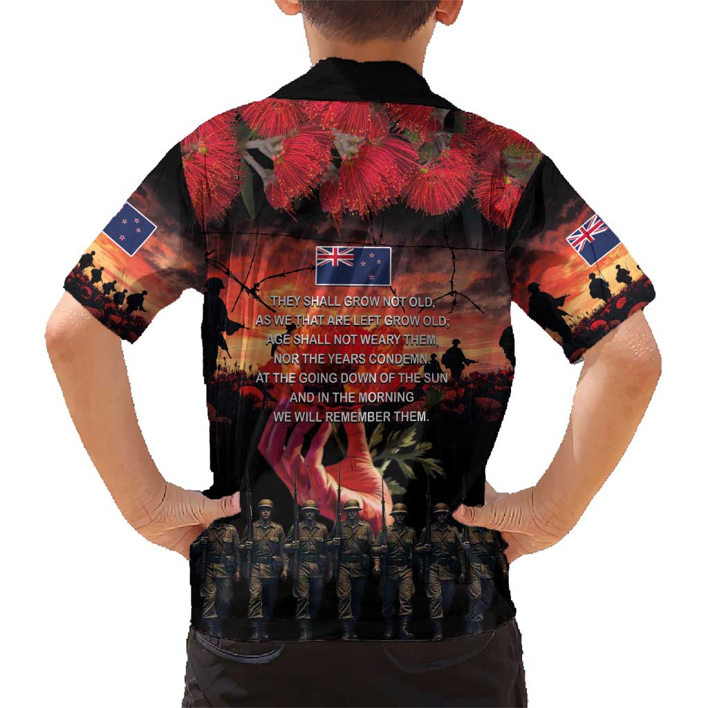 New Zealand ANZAC Day Hawaiian Shirt Forever in My Thoughts LT03 - Polynesian Pride