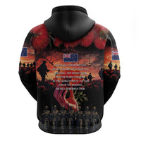 New Zealand ANZAC Day Hoodie Forever in My Thoughts