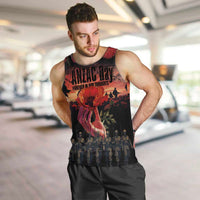 New Zealand ANZAC Day Men Tank Top Forever in My Thoughts LT03 Black - Polynesian Pride