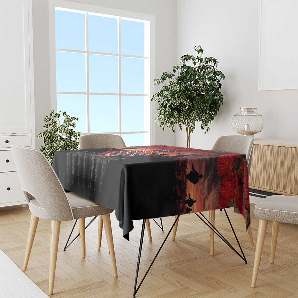 New Zealand ANZAC Day Tablecloth Forever in My Thoughts LT03 - Polynesian Pride