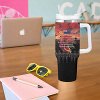 New Zealand ANZAC Day Tumbler With Handle Forever in My Thoughts LT03 - Polynesian Pride