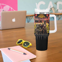 Australia ANZAC Day Tumbler With Handle Kangaroo and Koala Soldier Forever in My Thoughts LT03 - Polynesian Pride